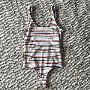 Striped Bodysuit